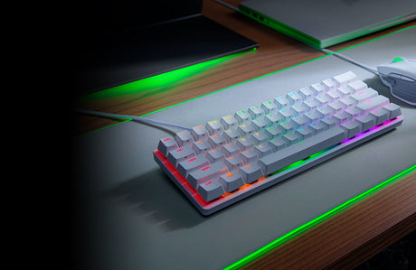 Razer Huntsman Mini - Mercury Ed. (Red Switch)