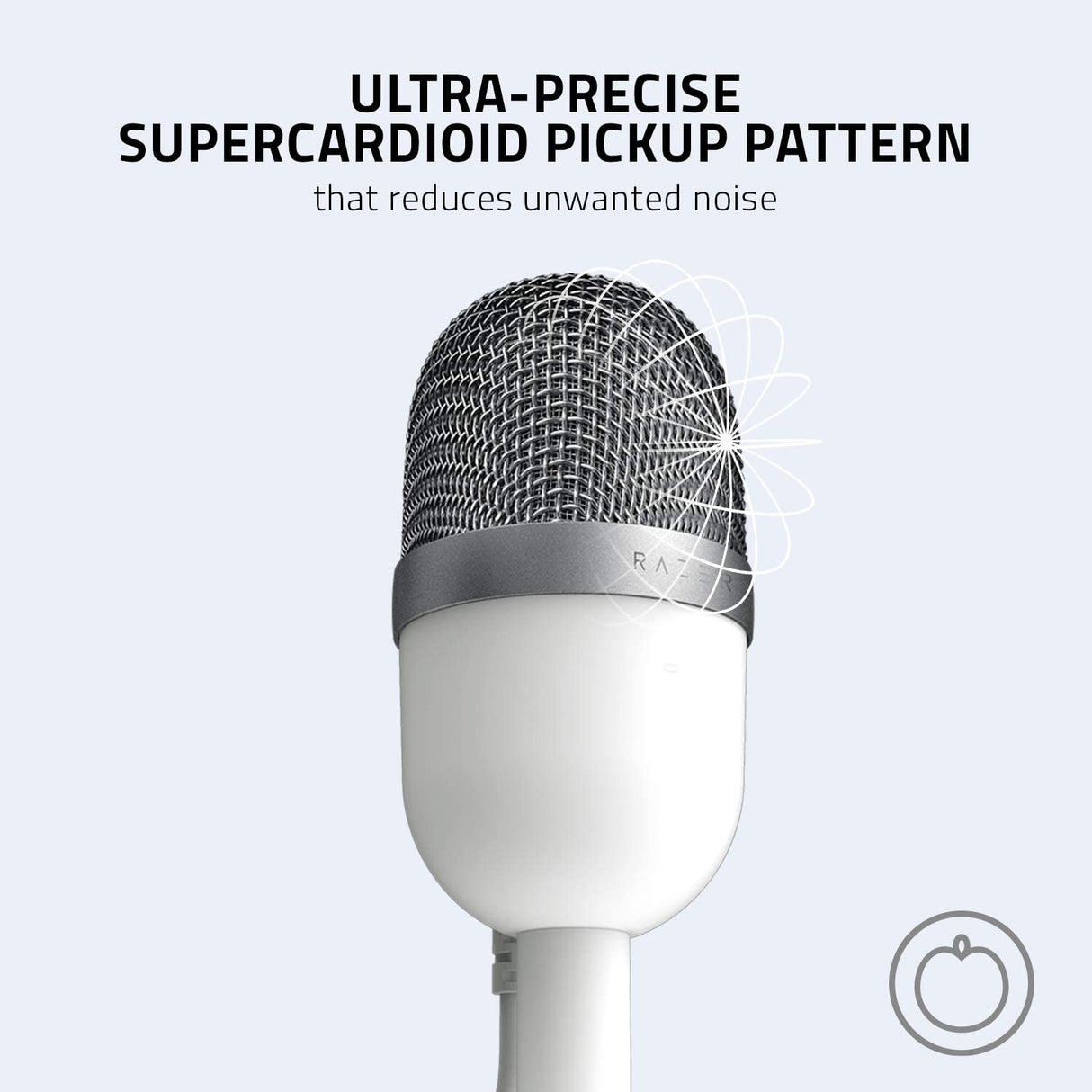 Razer Seiren Mini Ultra Compact Microphone - White - Level UpRazerAccessories811659039880