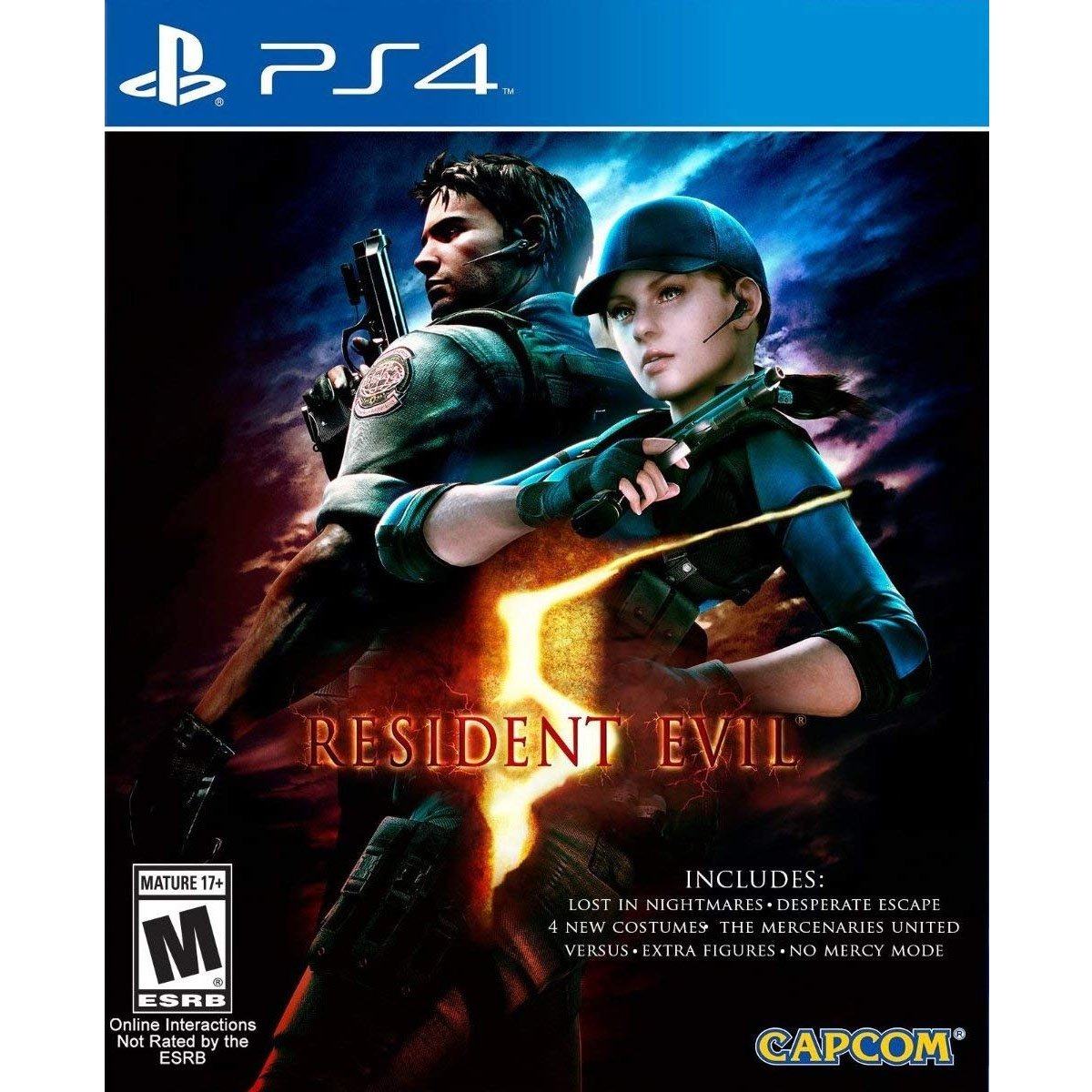 Resident Evil 5 For PlayStation 4 "Region 1" - Level UpCapcomPlayStation013388560301