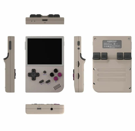 RG35XX Retro Handheld Game Console 3.5 Inch - Gray - Level UpLevel UpVideo Game Consoles