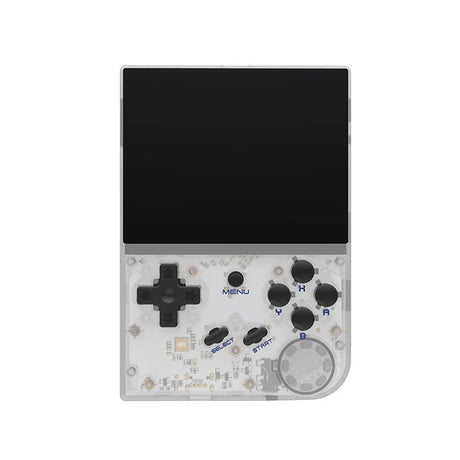 RG35XX Retro Handheld Game Console 3.5 Inch - Tranperant White - Level UpLevel UpVideo Game Consoles