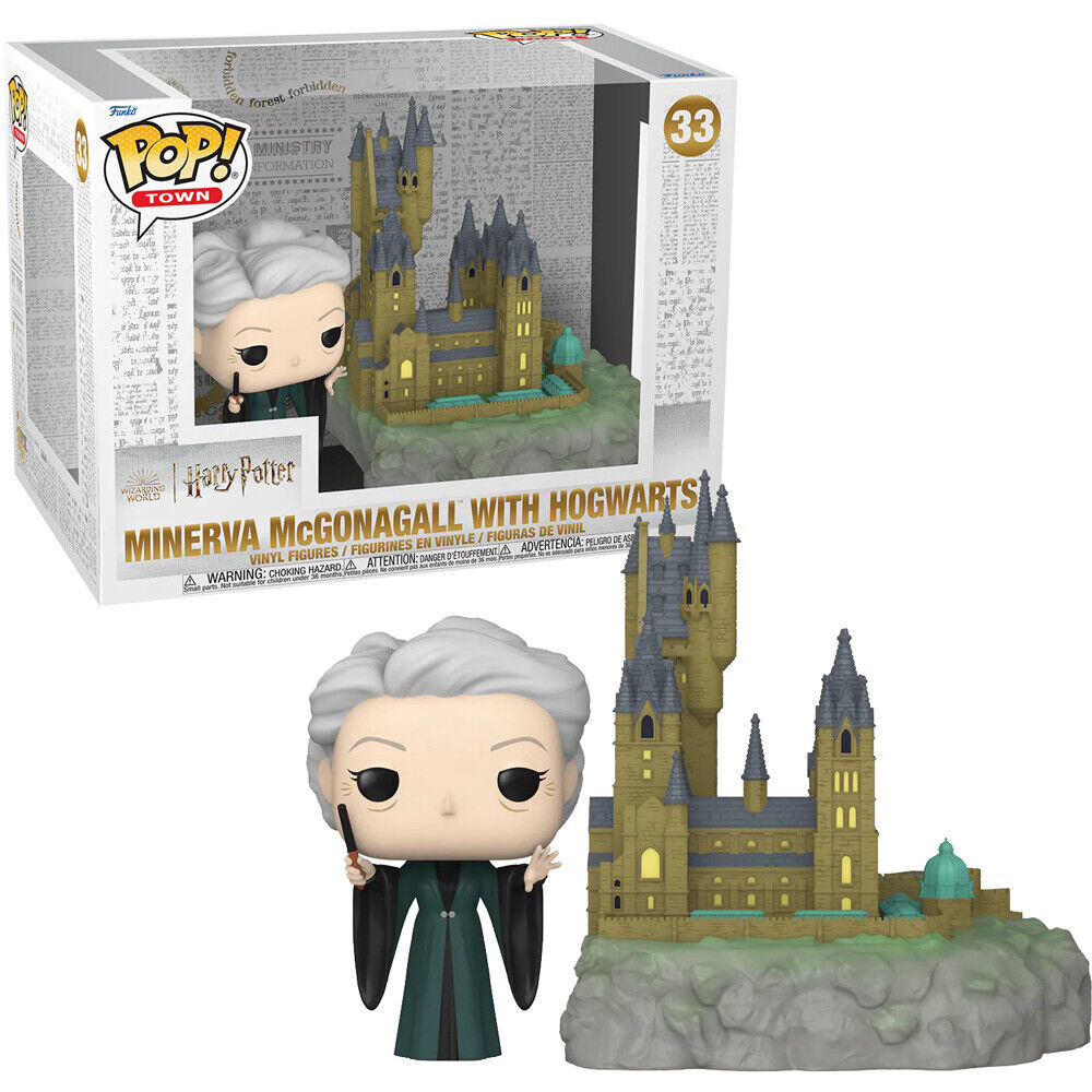 Pop Town! Movies: Harry Potter Chamber of Secrets 20Th - Minerva w/ Hogwarts