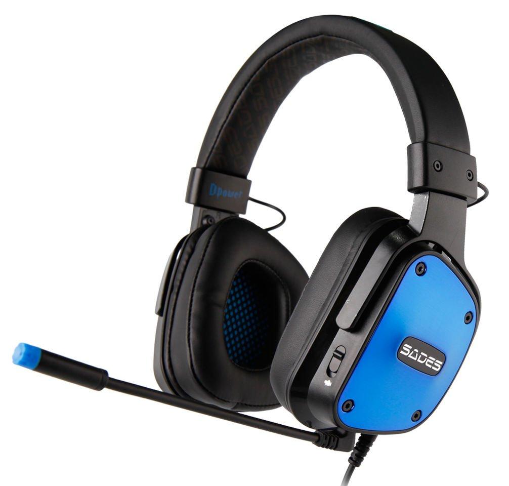 SADES Dpower Console Gaming Headset "Black/Blue" - Level UpSadesHeadset6956766907562