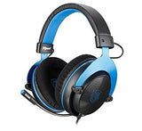 SADES Mpower Gaming Headset 7.1 - Black & Blue - Level UpSadesHeadset6956766907890