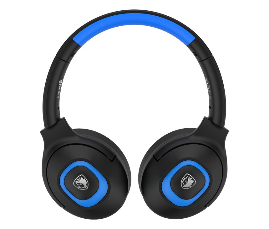 Sades Shaman Gaming Headset - Blue – Level Up