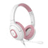 Sades Shaman Gaming Headset - Pink - Level UpSadesHeadset6956766941313