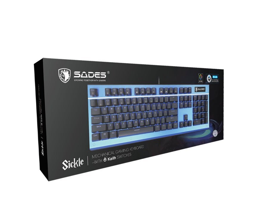 Sades Sickle Gaming Keyboard - Red - Level UpSadesPC6.96E+12
