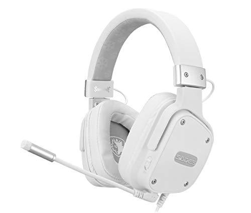 SADES SNOWWOLF GAMING HEADSET-SA-722S - Level UpSadesHeadset6956766907814