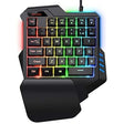 SADES TS-36 One-Handed Gaming Keyboard RGB Colorful - Level UpSades6956766907388