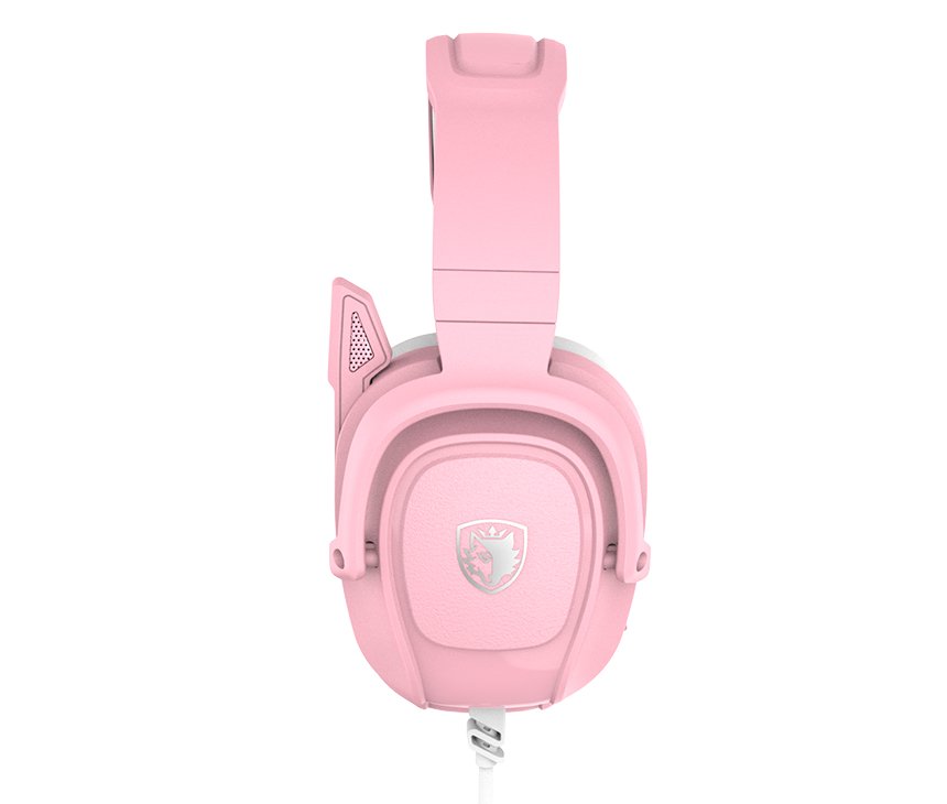 SADES Zpower Multiplatform Gaming Headset SA-732 - Pink - Level UpSadesHeadsets6974828470366