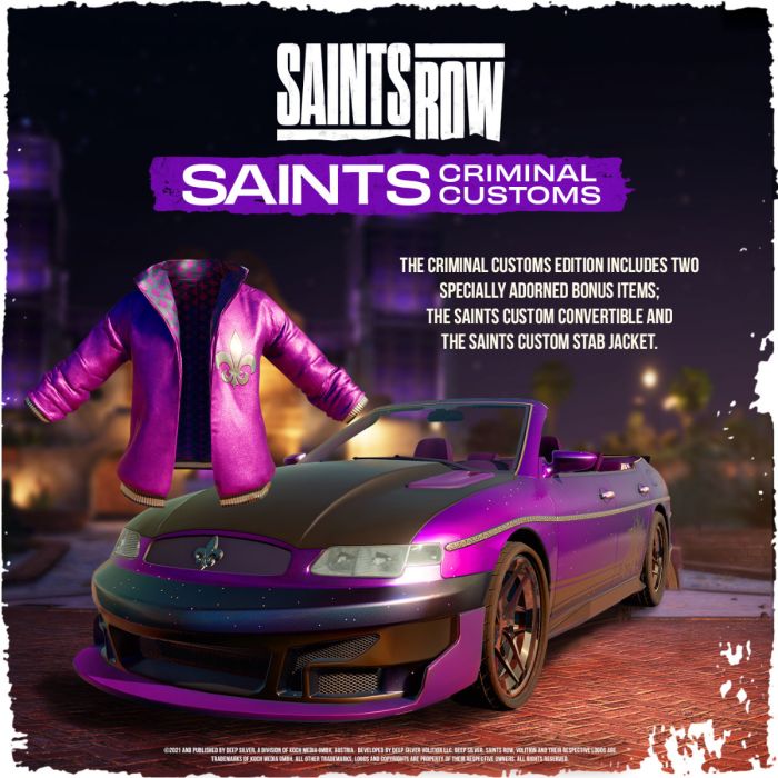 Saints Row Criminal Customs Edition Xbox Series X - Level UpXBOXVideo Game Software4020628686802
