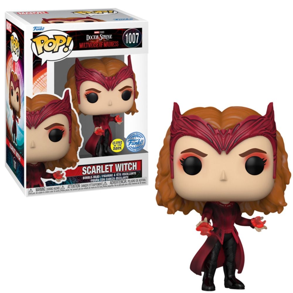 POP: MARVEL- DOCTOR STRANGE (MOM) SCARLET WITCH (GW) (EXC)