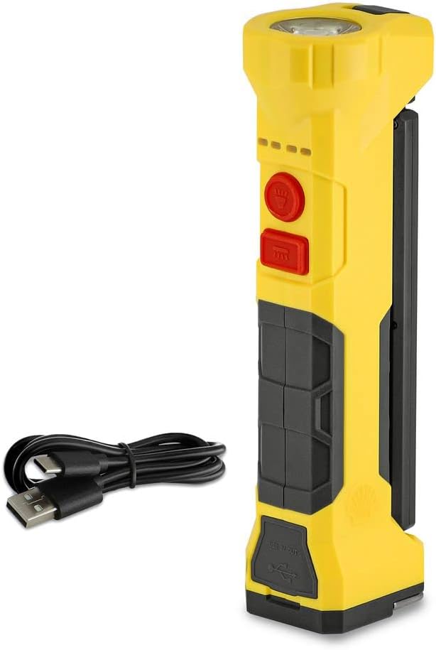 Shell SF126 LED Rechargeable Work Light/Flashlight with 5000 mAh Power Bank - Level UpshellLightning Adapter679436900033