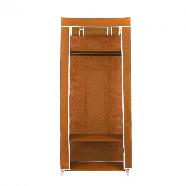 Single Door Portable Foldable Hanging Storage Wardrobe with 3 Shelves - Assorted Colors - Level UpLevel UpSmart Devices501650