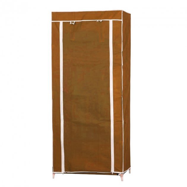 Single Door Portable Foldable Hanging Storage Wardrobe with 3 Shelves - Assorted Colors - Level UpLevel UpSmart Devices501650
