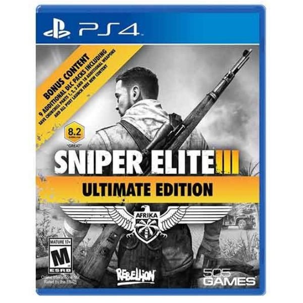 Sniper Elite III For PlayStation 4 Ultimate Edition "Region 1" - Level UpLevel UpPlaystation Video Games812872018447