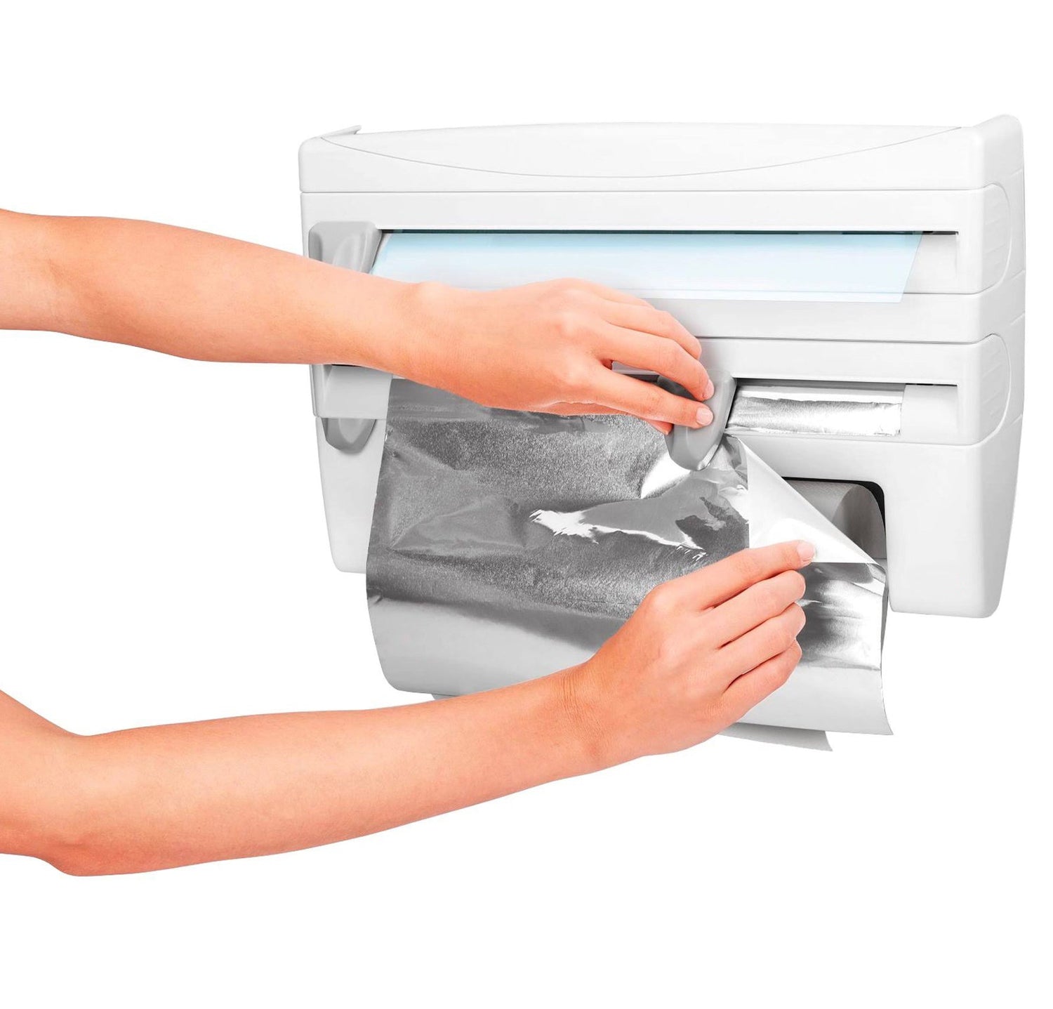 Space Saving Kitchen Roll Holder with Easy Installation, Storage Space and High Quality Material - Level UpLevel UpSmart Devices501671