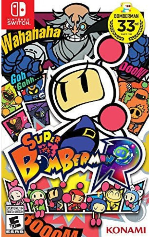 Super Bomberman R Game for Nintendo Switch "Region 1" - Level UpNintendoSwitch Video Games083717271017