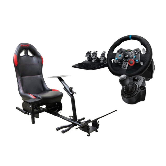 Super racing gear : Gamax Racing Seat + Logitech G29 Driving Force - Level UpLogitech