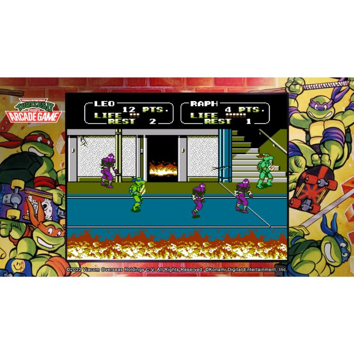 Teenage Mutant Ninja Turtles: Cowabunga Collection PS4 - Level UpLevel UpVideo Game Software
