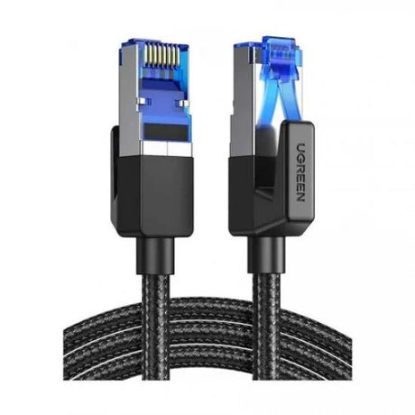 UGREEN Cat8 Pure Copper Ethernet Cable Braided 10m (Black) - Level UpUGreenCable6957303837953