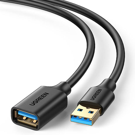 UGREEN USB 3.0 Extension Male Cable 2m (Black) 10373-US129 - Level UpUGreenAccessories6957303813735