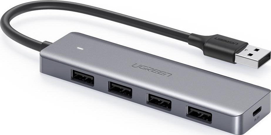 Ugreen USB HUB splitter - 4x USB 3.0 - Gray - Level UpUGreenAdapter6957303828050