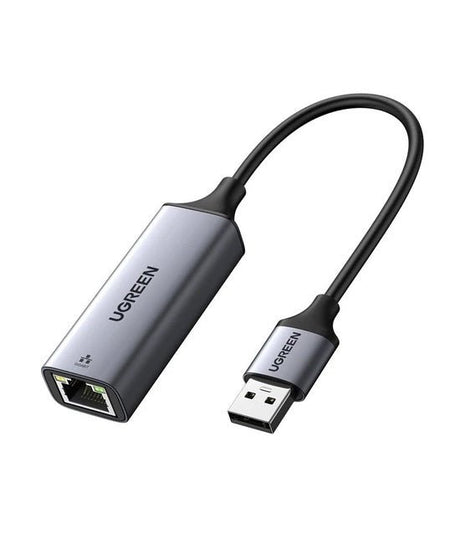 UGREEN USB to RJ45 Ethernet Adapter Aluminum Case (Space Gray) 50922-CM209 - Level UpUGreenAccessories6957303859221