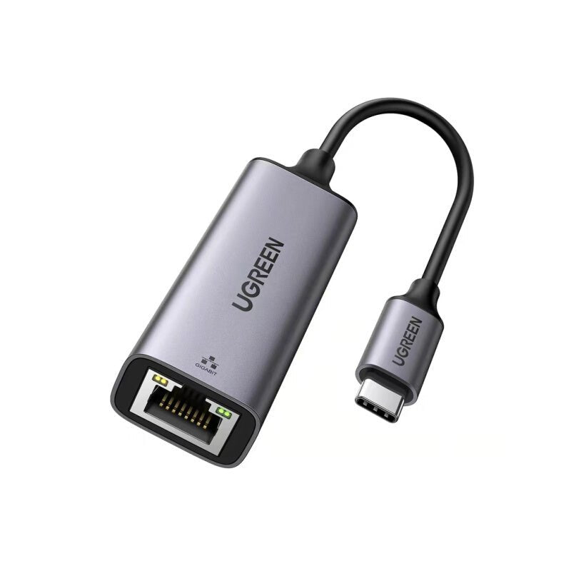 UGREEN USB Type C to 10/100/1000M Ethernet Adapter - Space Gray - Level UpUGreenAdapter6957303857371