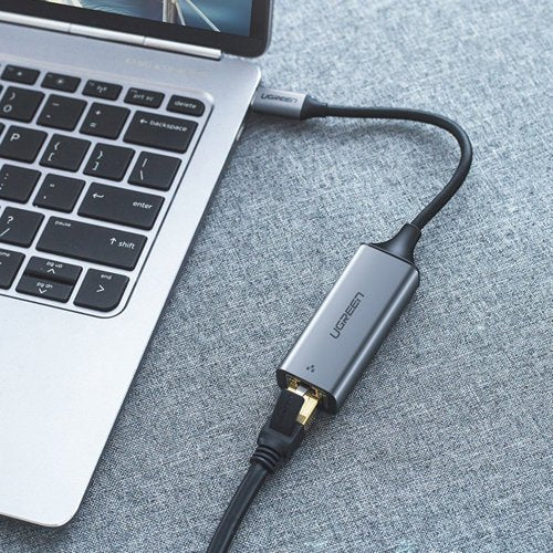 UGREEN USB Type C to 10/100/1000M Ethernet Adapter - Space Gray - Level UpUGreenAdapter6957303857371