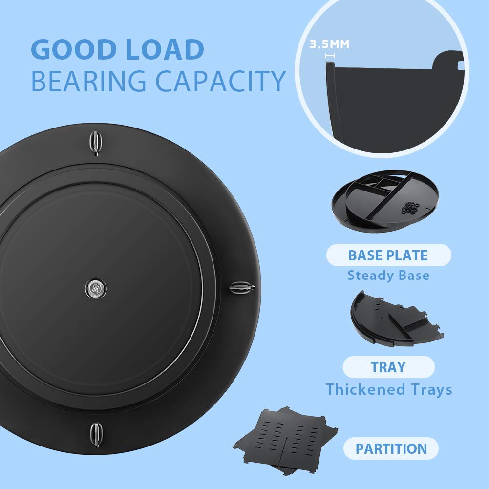 Vanity 360° Rotatable Adjustable Makeup Storage Holder & Organiser for Cosmetics - Level UpLevel UpSmart Devices501769