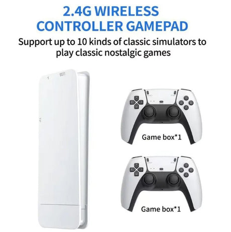 Video Game Console With Double Game Controller - Model M15 - Level UpLevel UpVideo Game Consoles