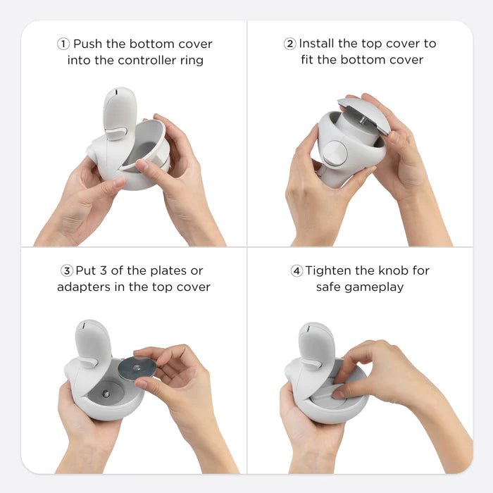 VR Weight Controller Compatible with Quest 2 (Stock Controllers NOT Included) - Level UpKIWIQ37-2.2/HJT-401