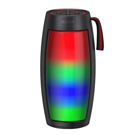 WEKOME D40 5W Sound Pulse Colorful Bluetooth Speaker - Black - Level UpWekomeSpeakers6941027642139