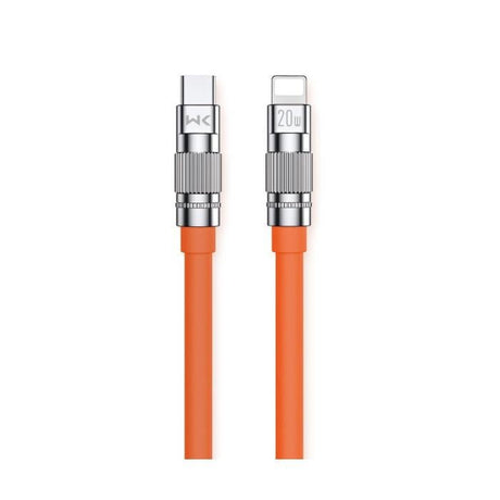 WEKOME WDC-187 Wingle Series - USB-C to Lightning Fast Charging PD Connection Cable 20W 1.2 m - Orange - Level UpWekomeCharging Cable6941027632918