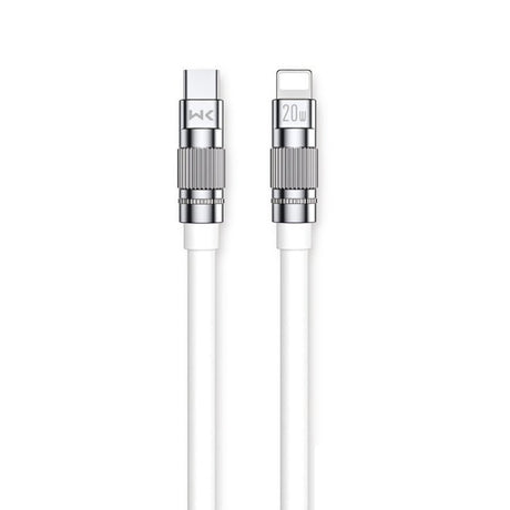 WEKOME WDC-187 Wingle Series - USB-C to Lightning Fast Charging PD Connection Cable 20W 1.2 m - White - Level UpWekomeCharging Cable6941027632895