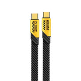 Wekome WDC-192 Mech Series 100W USB-C/Type-C to USB-C/Type-C Fast Charge Data Cable, Length: 1m - Yellow - Level UpWekomeCharging Cable6941027640890
