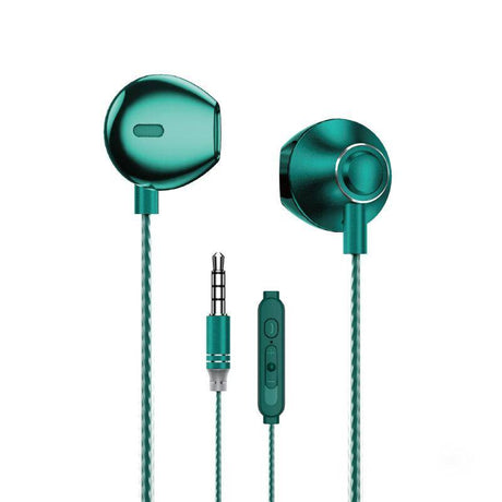 WEKOME YB08 Blackin Series - HiFi Wired Headphones Jack 3.5mm - Dark Night Green - Level UpWekomeHeadphone6941027640470