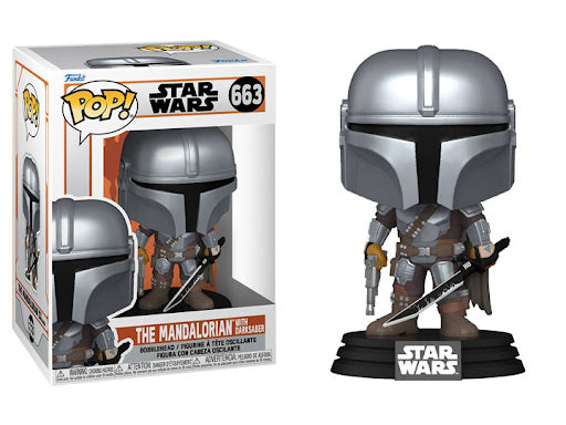 Pop! Star Wars: Mandalorian S9 - The Mandalorian with Darksaber